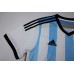 Argentina 2014 World Cup Home White&Blue Soccer Jersey